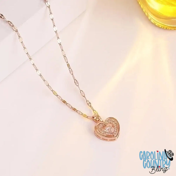 My Heart – Rose Gold Necklace