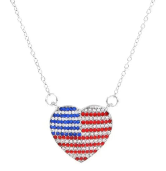 My Love For America Multi Necklace