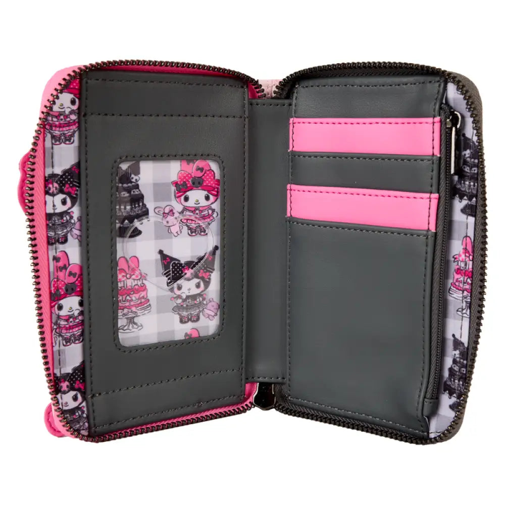 Loungefly Sanrio My Melody & Kuromi Zip Around Wallet Bags & Wallets