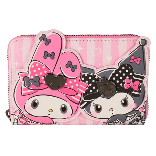 Loungefly Sanrio My Melody & Kuromi Zip Around Wallet Bags & Wallets