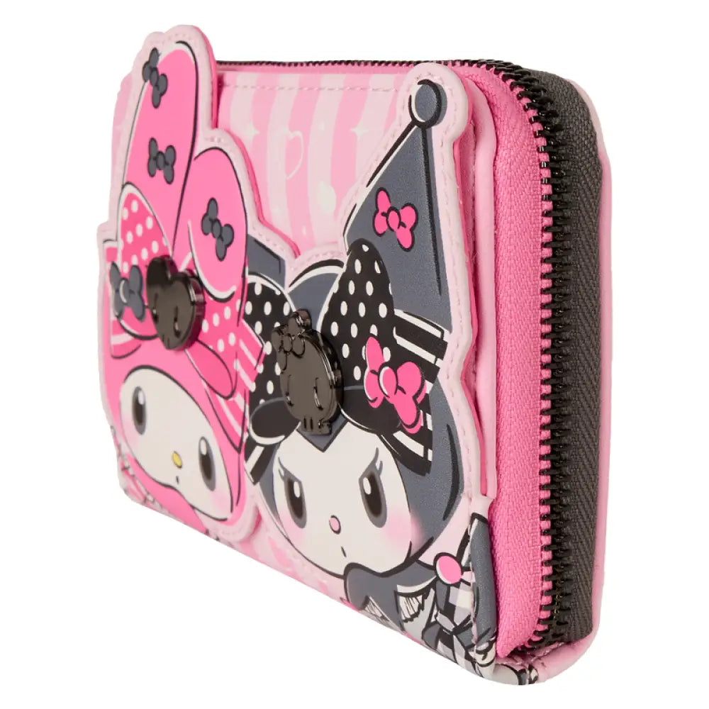 Loungefly Sanrio My Melody & Kuromi Zip Around Wallet Bags & Wallets