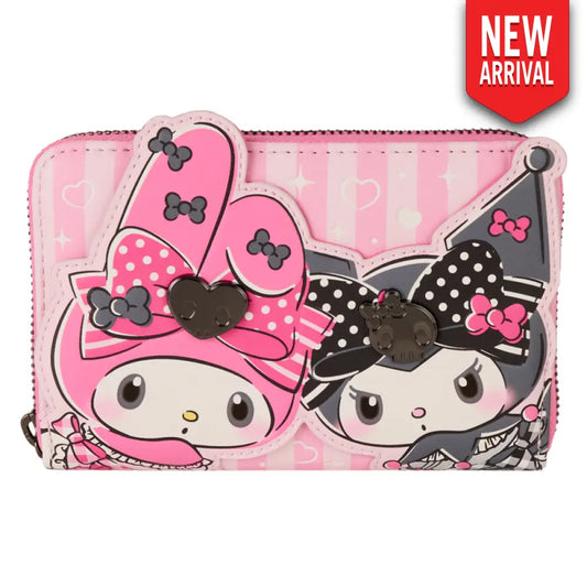 Loungefly Sanrio My Melody & Kuromi Zip Around Wallet Bags & Wallets