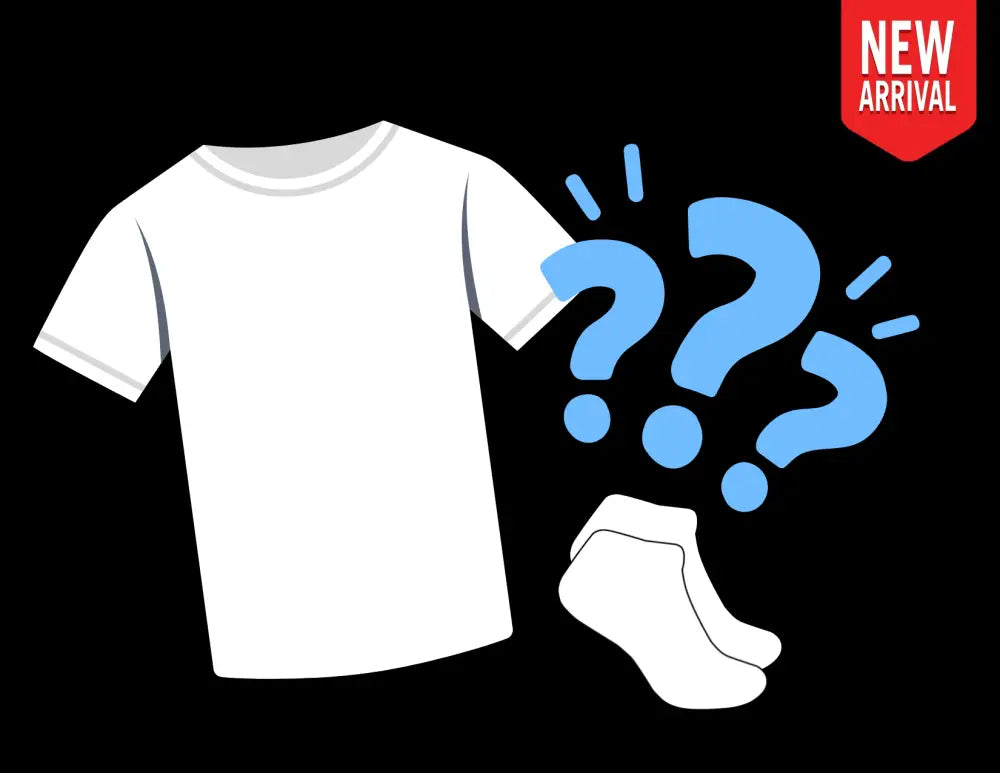 Mystery T-Shirt and Matching Socks Mystery Bag
