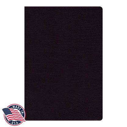 NASB Standard Size Thinline Holy Bible Small Print - Black Bible