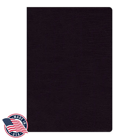 NASB Standard Size Thinline Holy Bible Small Print - Black Bible
