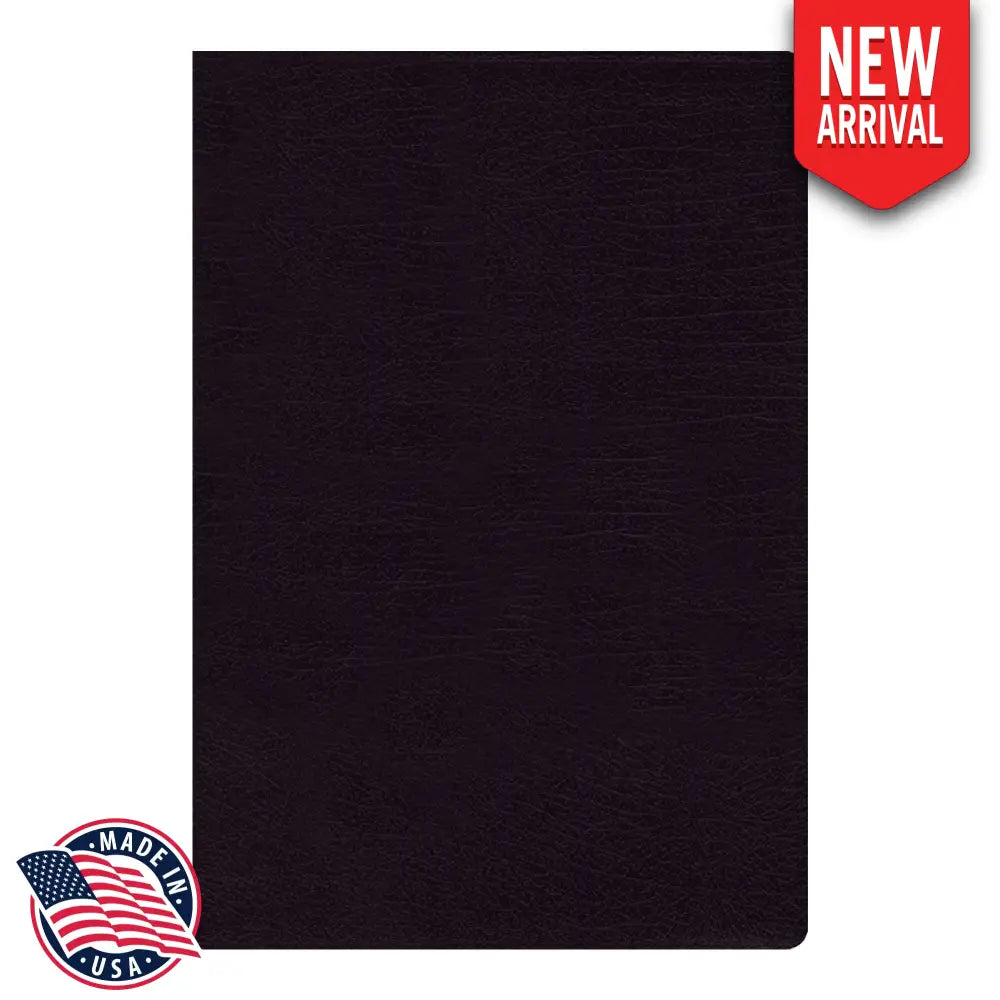 NASB Black Standard Size Thinline Holy Bible Small Print