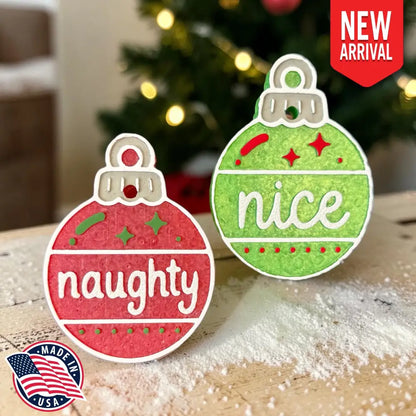 Naughty and Nice Dangle Freshie