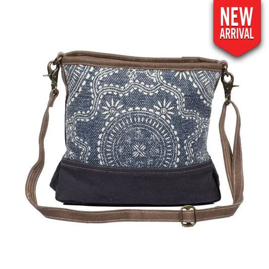 Navy Kilim Shoulder Bag - Bags