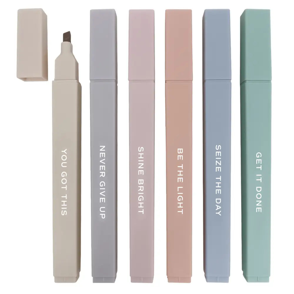 Neutral Highlighters Set Highlighters