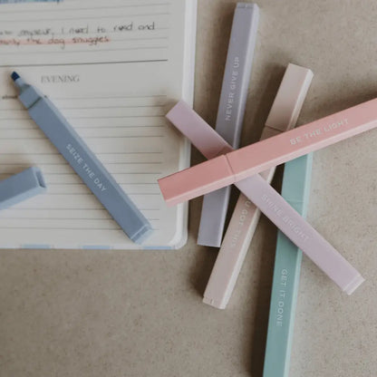 Neutral Highlighters Set Highlighters