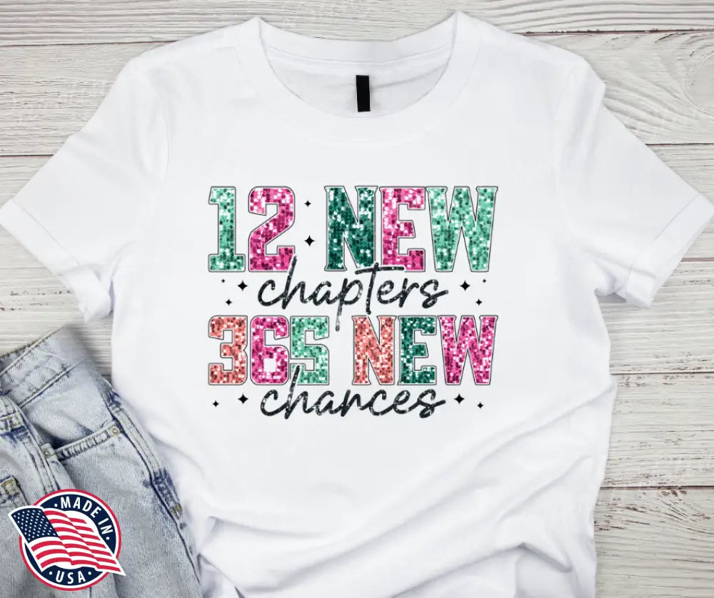 New Chapters – White Small / Short Shirt