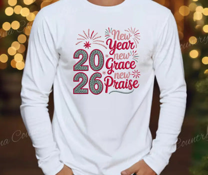 New Grace New Praise - Multi Small / Long Shirt