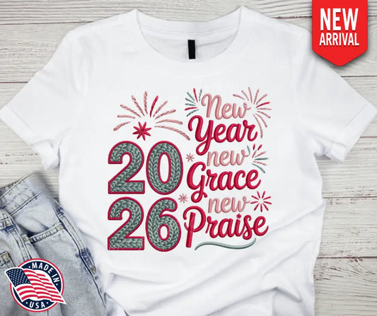 New Grace New Praise - Multi Small / Short Shirt