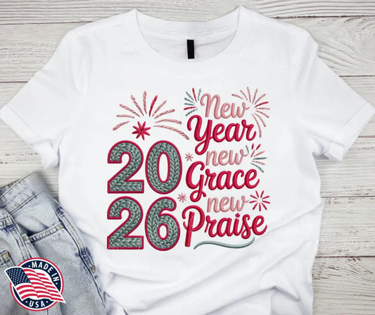 New Grace New Praise - Multi Small / Short Shirt
