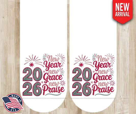 New Grace New Praise - Multi Socks