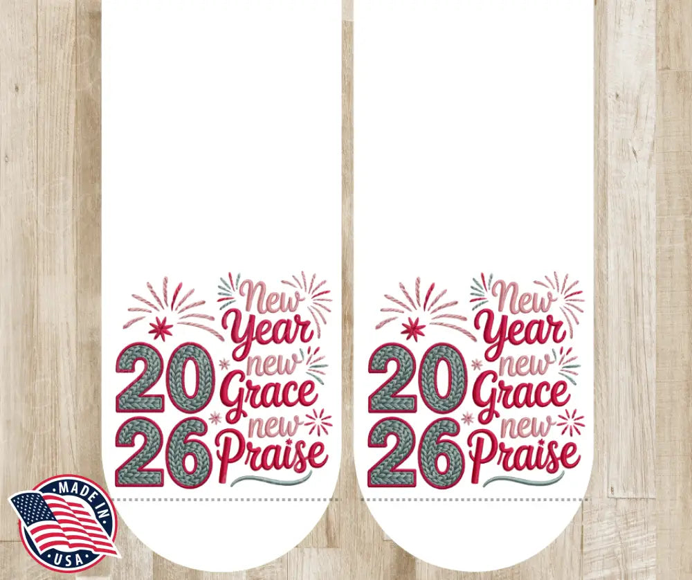 New Grace New Praise - Multi Socks