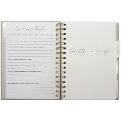 Newlywed One Line A Day Prompted Journal - Prompted Journal