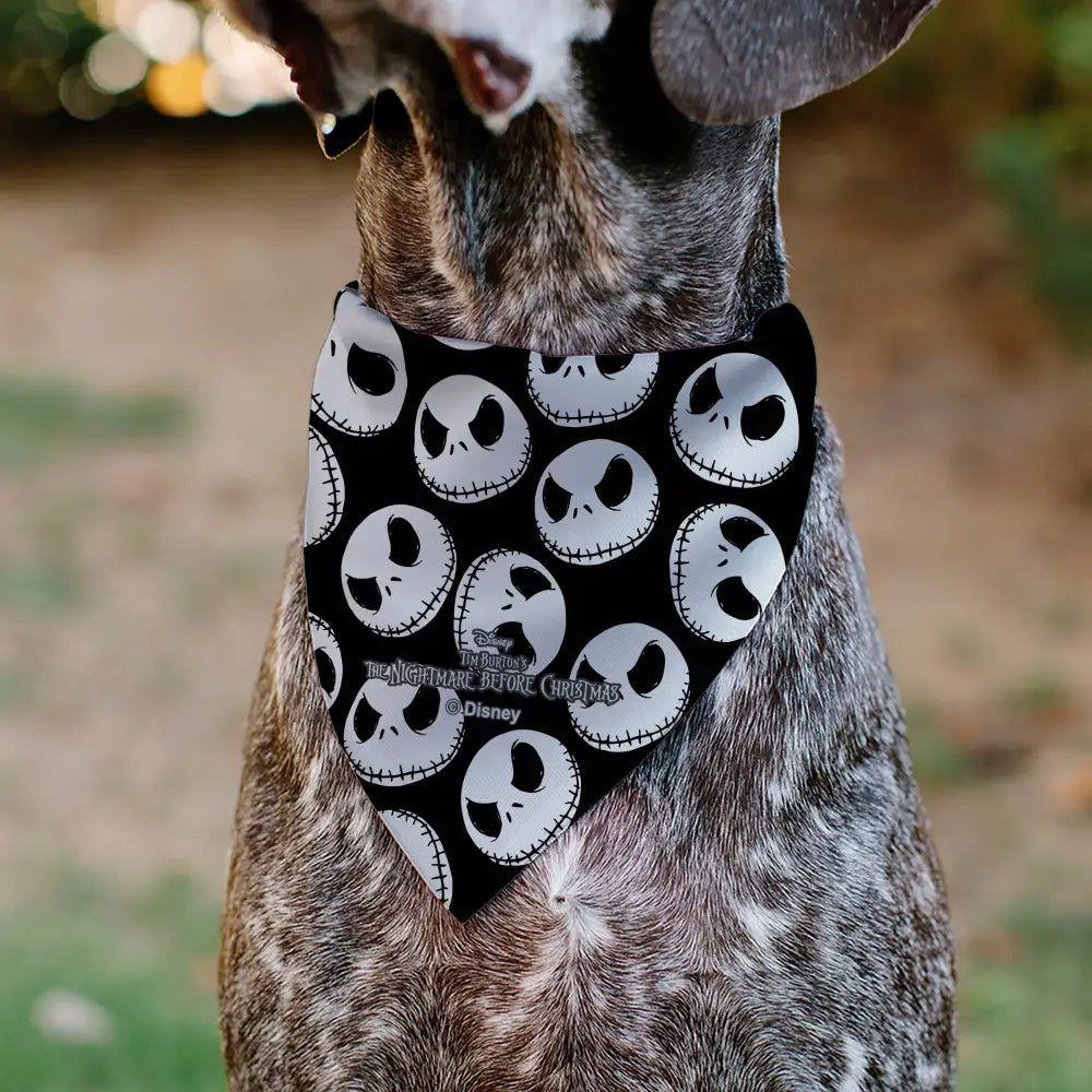 Nightmare Before Christmas - Black Pet Bandanas