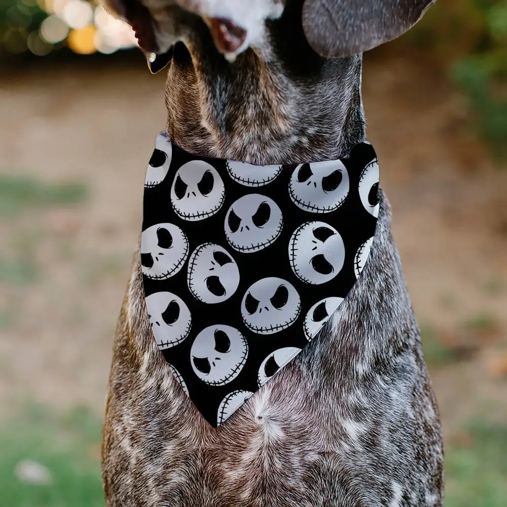 Nightmare Before Christmas - Black Pet Bandanas
