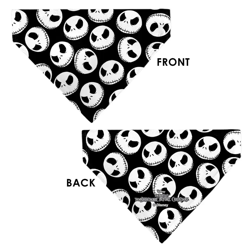 Nightmare Before Christmas - Black Pet Bandanas