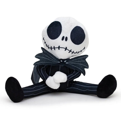 Dog Toy Squeaker Plush - The Nightmare Before Christmas Jack Sitting Pose Dog Toy Squeaky Plush