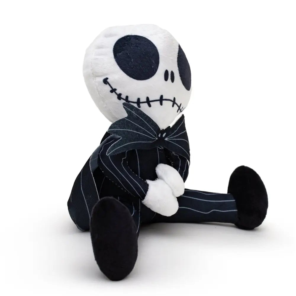 Dog Toy Squeaker Plush - The Nightmare Before Christmas Jack Sitting Pose Dog Toy Squeaky Plush
