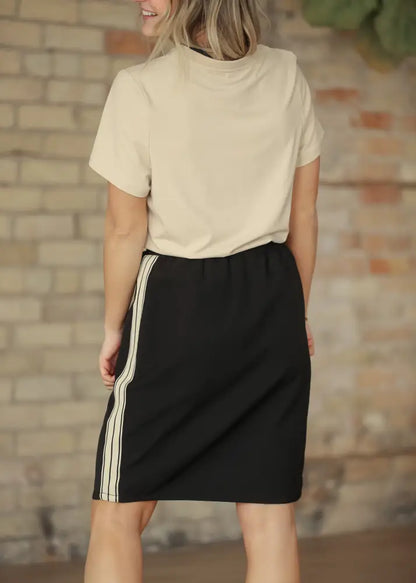 Nina Mid-Rise Track Skirt IC Skirts