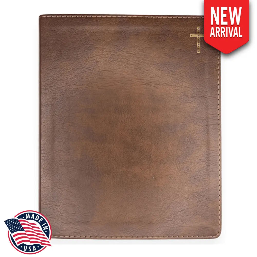 NIV Brown Standard Size Journaling Holy Bible Medium Print