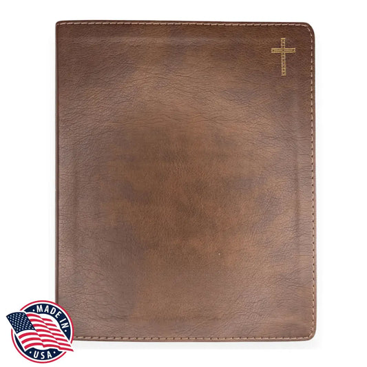 NIV Standard Size Journaling Holy Bible Medium Print - Brown