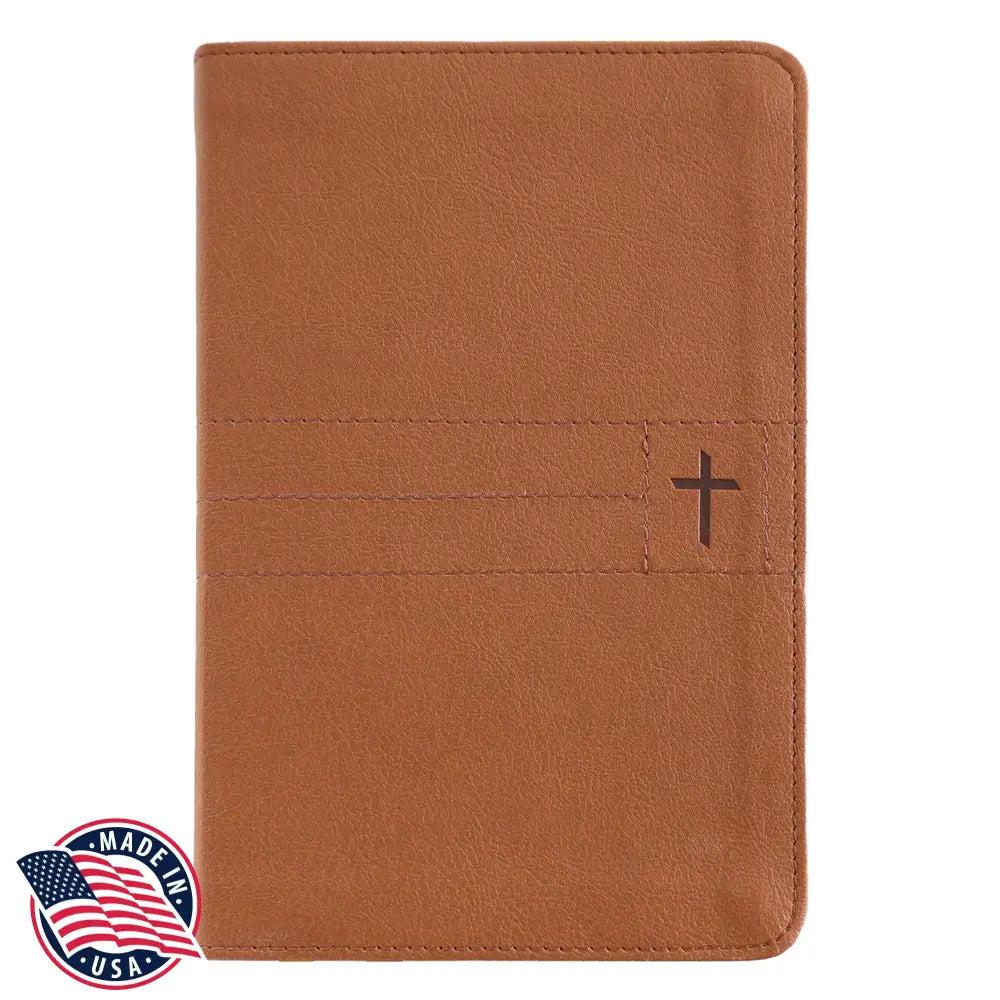 NIV Thinline Holy Bible Small Print - Brown Bible