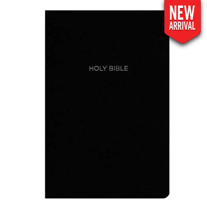 NKJV Standard Size Holy Bible Small Print - Black Religious Item