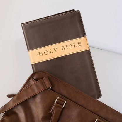 NLT Standard Size Holy Bible Small Print Black Bible