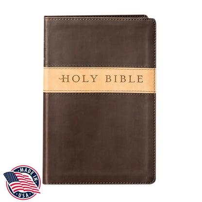 NLT Standard Size Holy Bible Small Print Black Bible