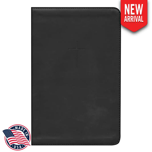 NLT Standard Size TruTone Holy Bible Small Print - Black Bible