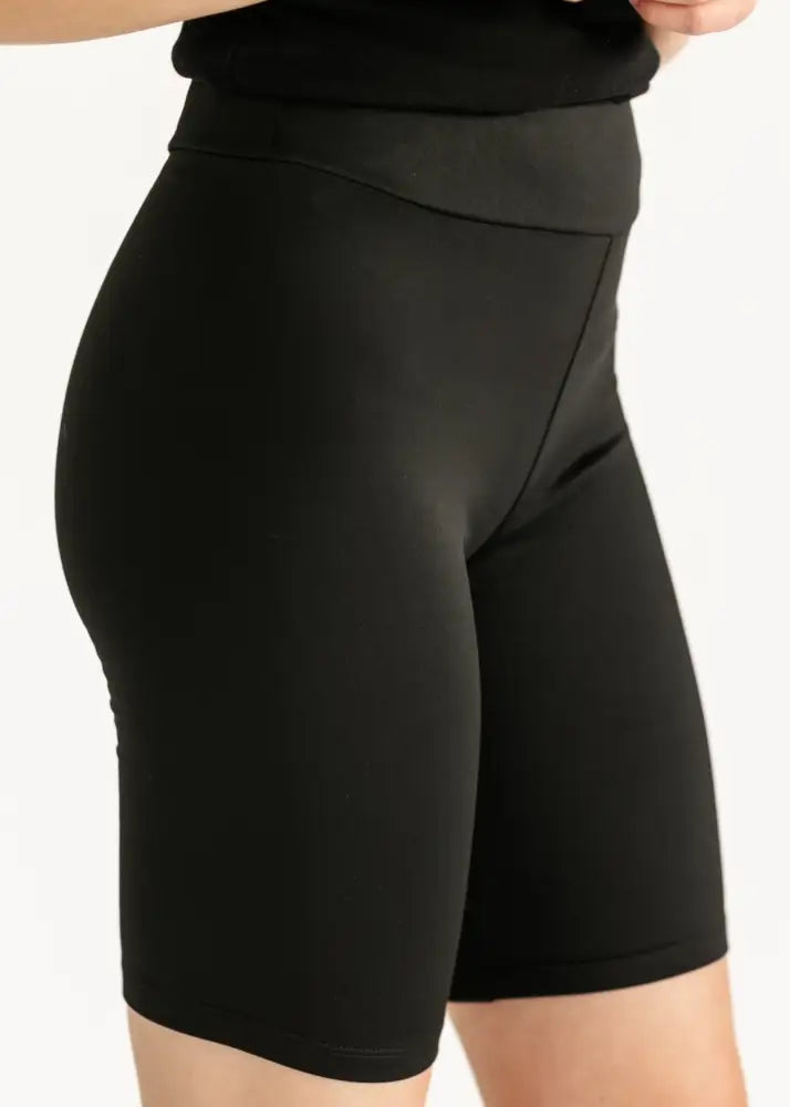 No Cling Premium Black Biker Shorts IC Layering Essentials