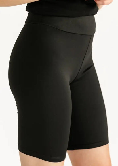 No Cling Premium Black Biker Shorts IC Layering Essentials