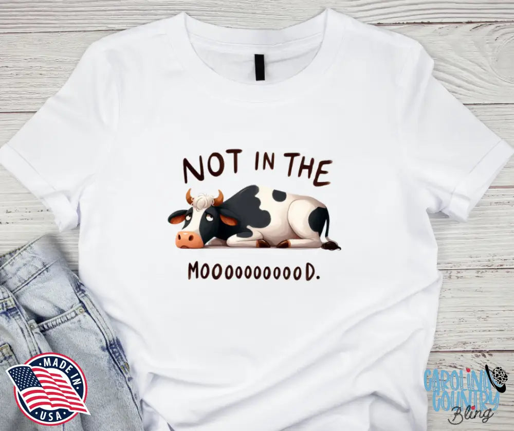 Not In The Mooood – Multi Shirt