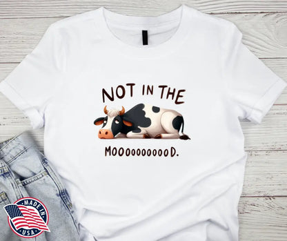 Not In The Mooood – Multi Shirt