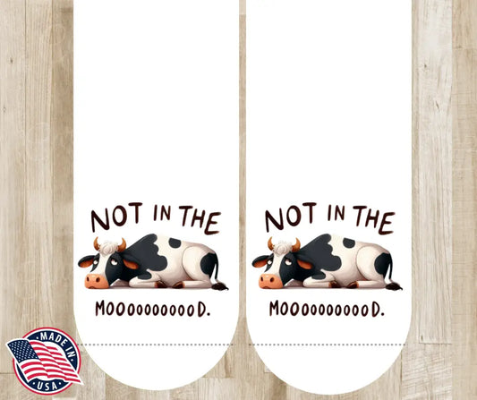 Not In The Mooood – Multi Socks