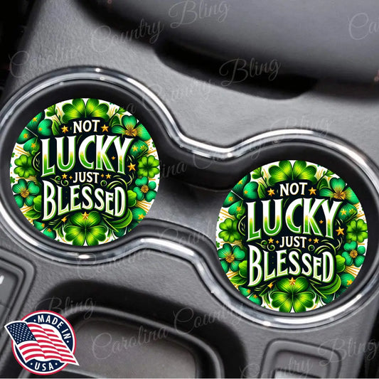 Not Lucky Just Blessed – Multi Car Coaster