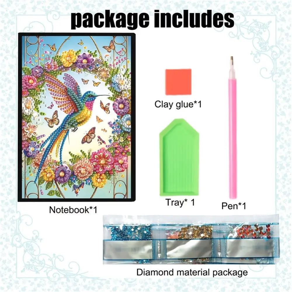 Notebook Rainbow Hummingbird - Art & Craft Kits