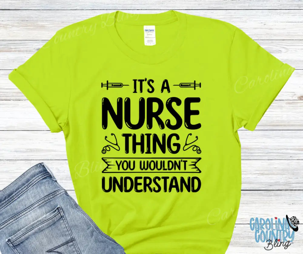 Nurse Thing – Multi Small / Green Shirt