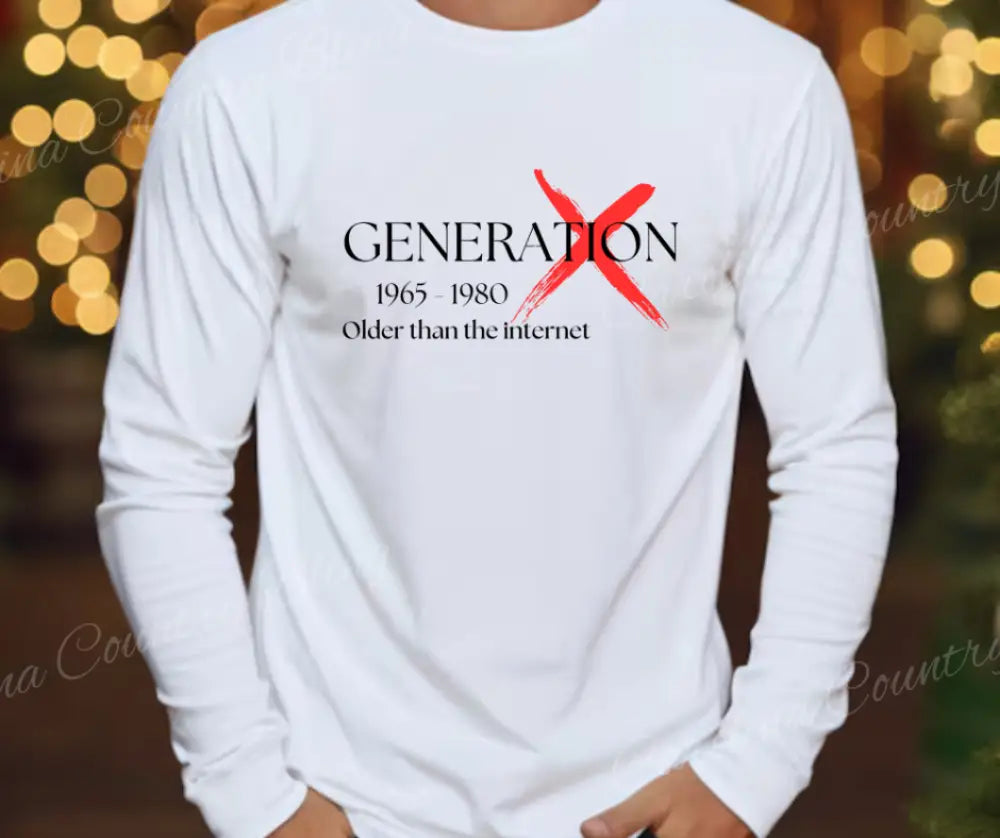 Older than the Internet – Multi Small / Long Shirt