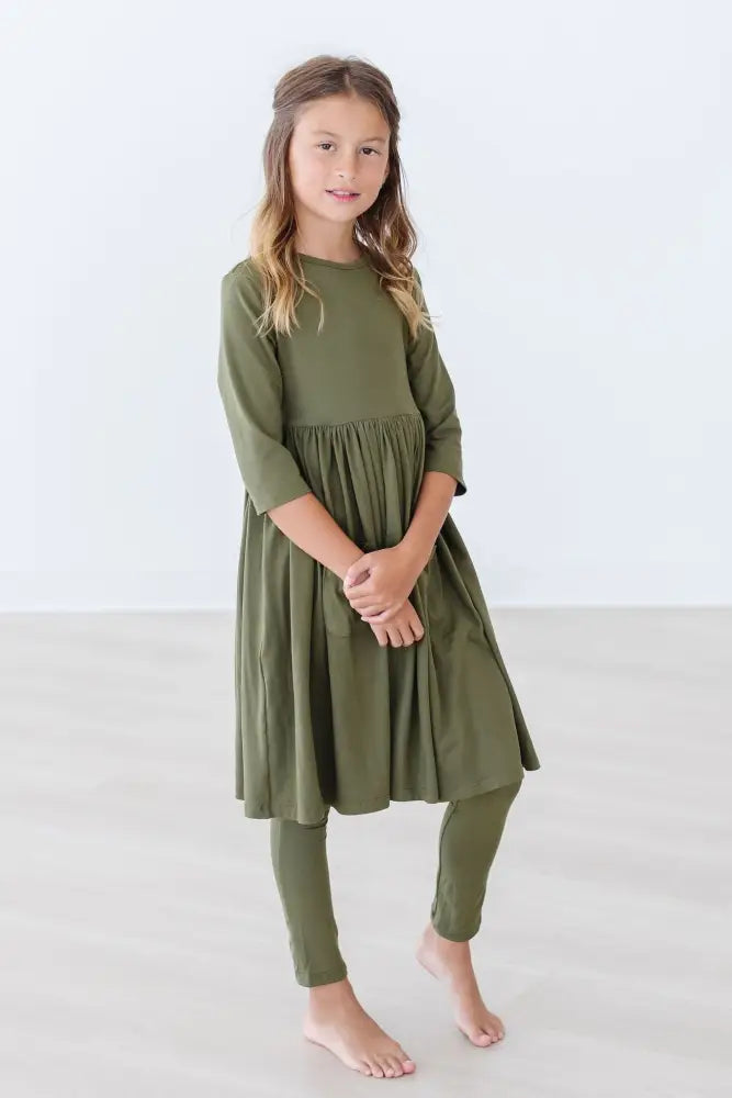 Olive Leggings - Leggings