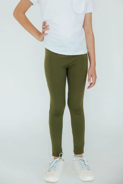 Olive Leggings - Leggings