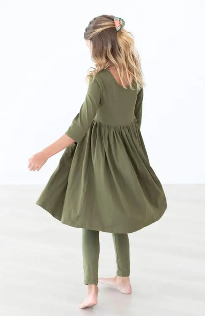 Olive Leggings - Leggings