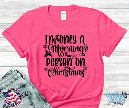 On Christmas – Multi Small / Pink Shirt