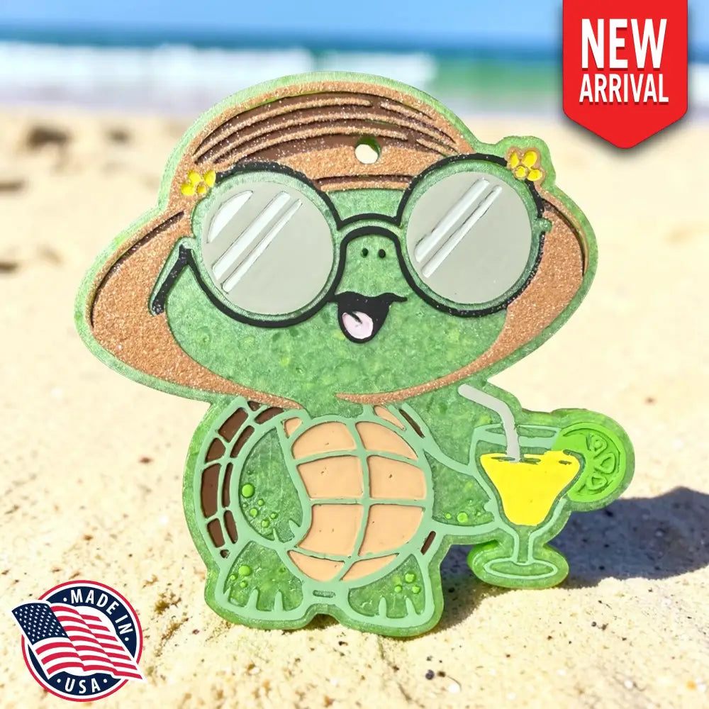On Turtle Time Freshie