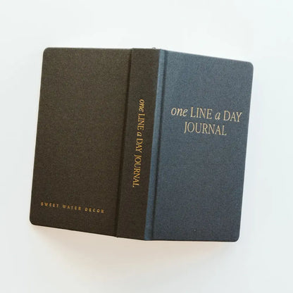 One Line A Day Fabric Journal - Notebooks