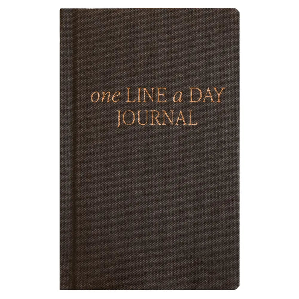 One Line A Day Fabric Journal - Notebooks